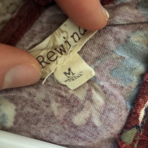 Rewind Long sleeved flower print shirt - Picture 5 of 13